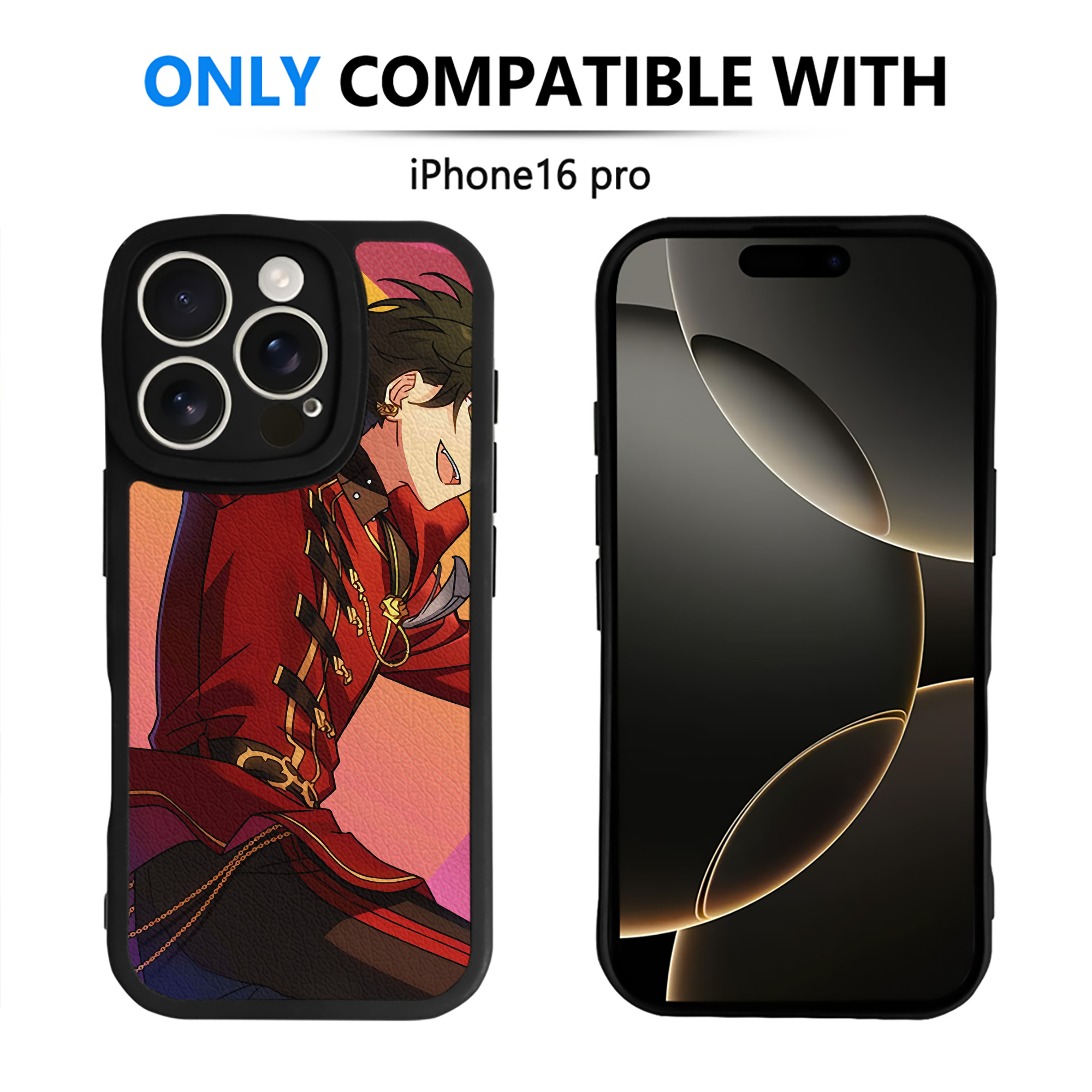 （画像用） あんさんぶるスターズ! Ensemble Stars 【iPhone 16シリーズ対応】シリコンスマホケース（レザー調） 材質：シリコン
